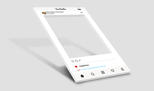 Picture of Instagram Selfie Frame 